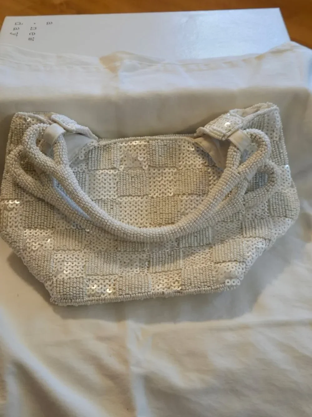 White Handbag